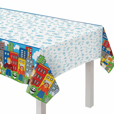 MANTEL DE PAPEL RECTANGULAR PARTY TOWN 54" X 96"