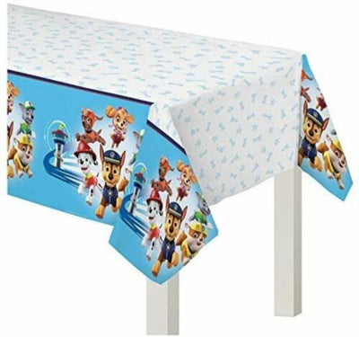MANTEL PLASTICO RECTANGULAR PAW PATROL ADVENTURES 54" X 96"