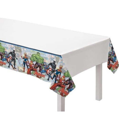 MANTEL DE PLASTICO RECTANGULAR MARVEL POWERS UNITE 54" X 96"