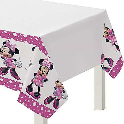 Mantel de Plastico Rectangular Minnie Forever