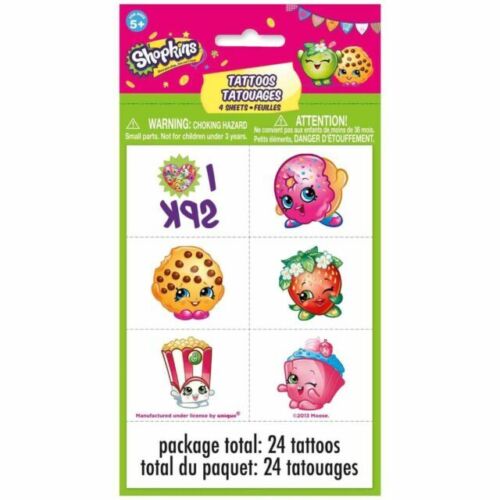 Shopkins Tattoos (x24u)