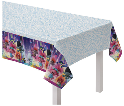 MANTEL PLASTICO RECTANGULAR TROLLS 2 54" X 96"