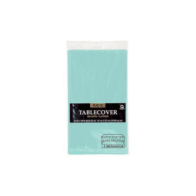 Mantel de Plastico 54"X108" ROBINS EGG BLUE