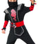 Red Ninja Kids Costume