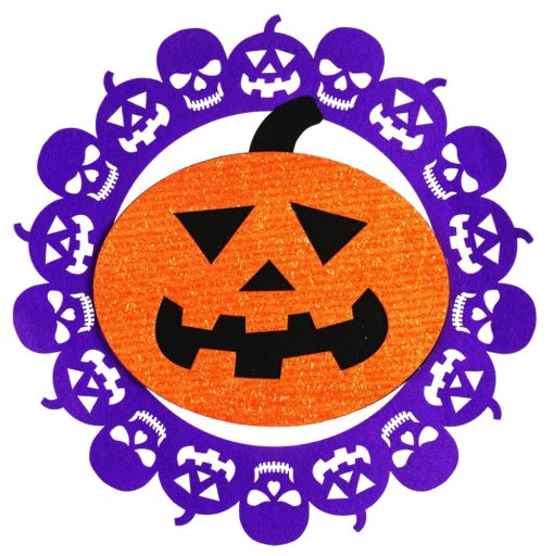 Pumpkin Felt Decoration