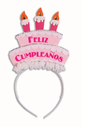 Feliz Cumpleaños Headband