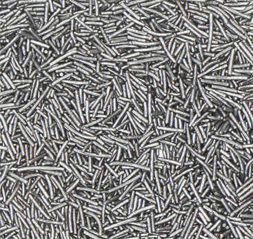 Sprinkle Jimmies Crisp Silver pqt 1.2oz