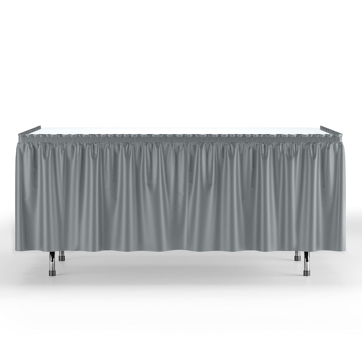 Table Skirt Silver (x1u)