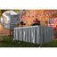 Table Skirt Silver (x1u)