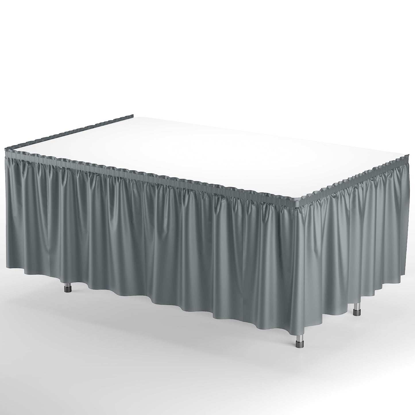 Table Skirt Silver (x1u)
