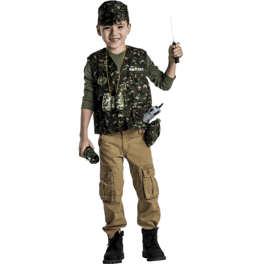 Military Forces Role Play Dress Up Set