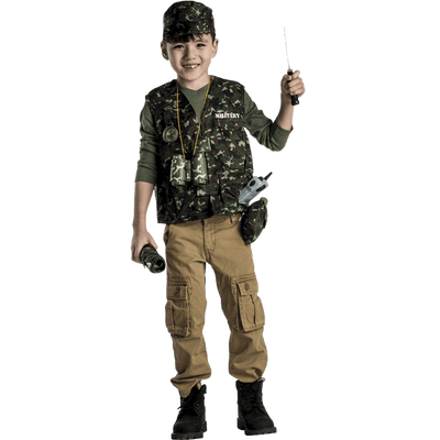 Military Forces Role Play Dress Up Set