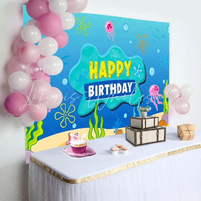 Spongebob Under The Sea Backdrop (x1u)