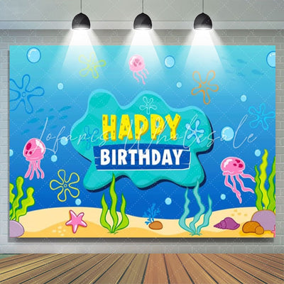 Spongebob Under The Sea Backdrop (x1u)