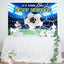 Spotlight Football Field Happy Birthday Backdrop (x1u)