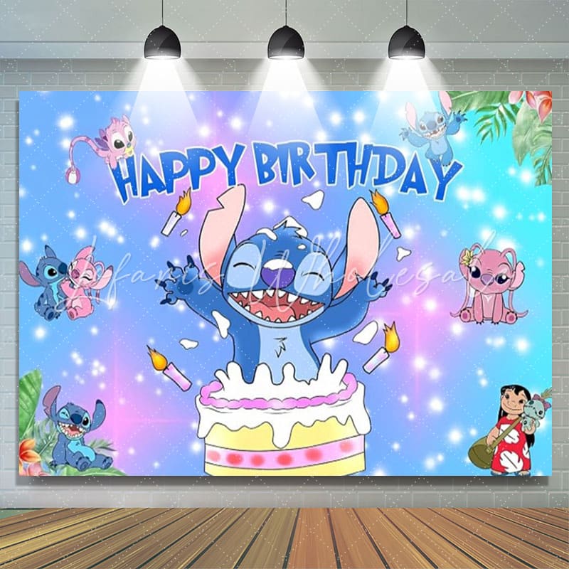 Backdrop Stitch Happy Birthday