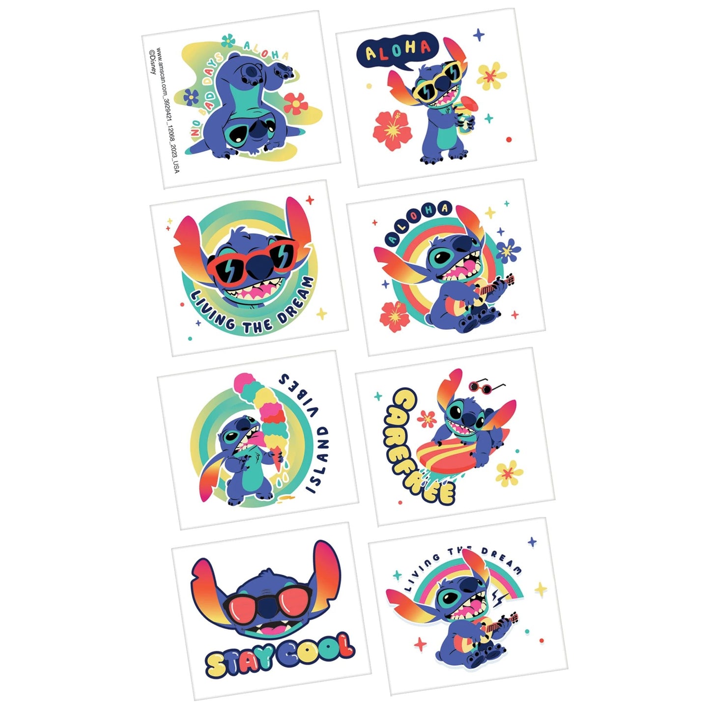 Stitch Tattoos (x8u)