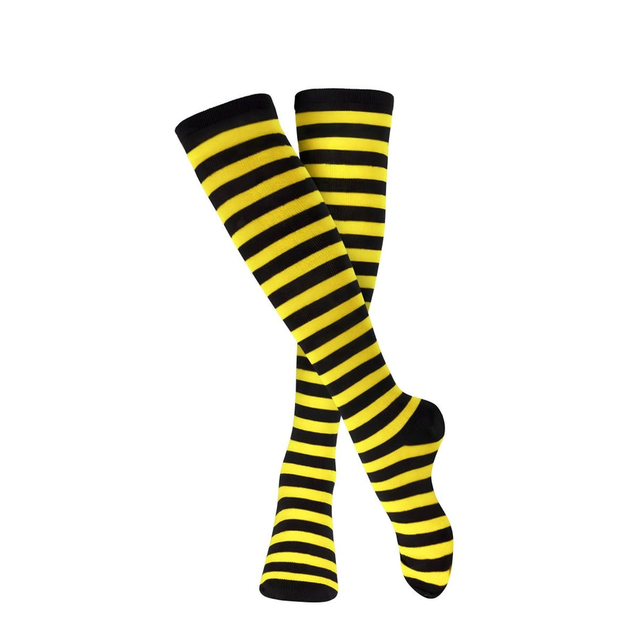 Striped Over The Knee Socks Colors - Adult