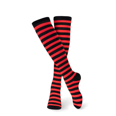 Striped Cotton Socks for Adults