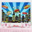 Superhero Cityscape Backdrop