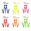Suspenders, Bowtie and Sunglasses Set - Kids