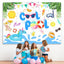 Cool Pool Green Summer Backdrop (x1u)