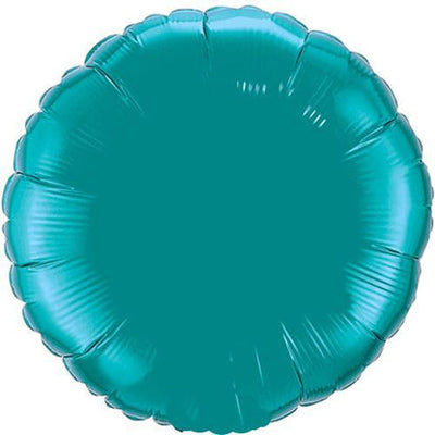 Caribbean Blue Turquoise Foil Balloon 18"