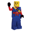 Red Toy Block Ninja Costume - S (4-6)