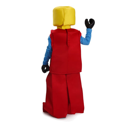 Blue Toy Block Ninja Costume - L (12-14)