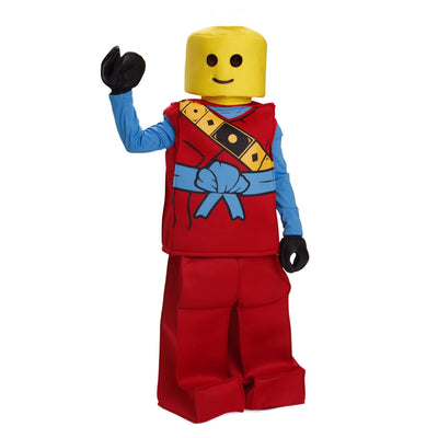 Blue Toy Block Ninja Costume - L (12-14)