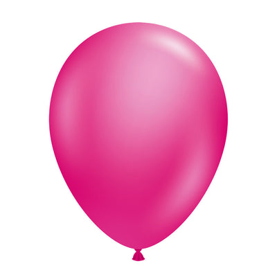 Tuftex Balloons 11" Met. Fuchsia 100ct