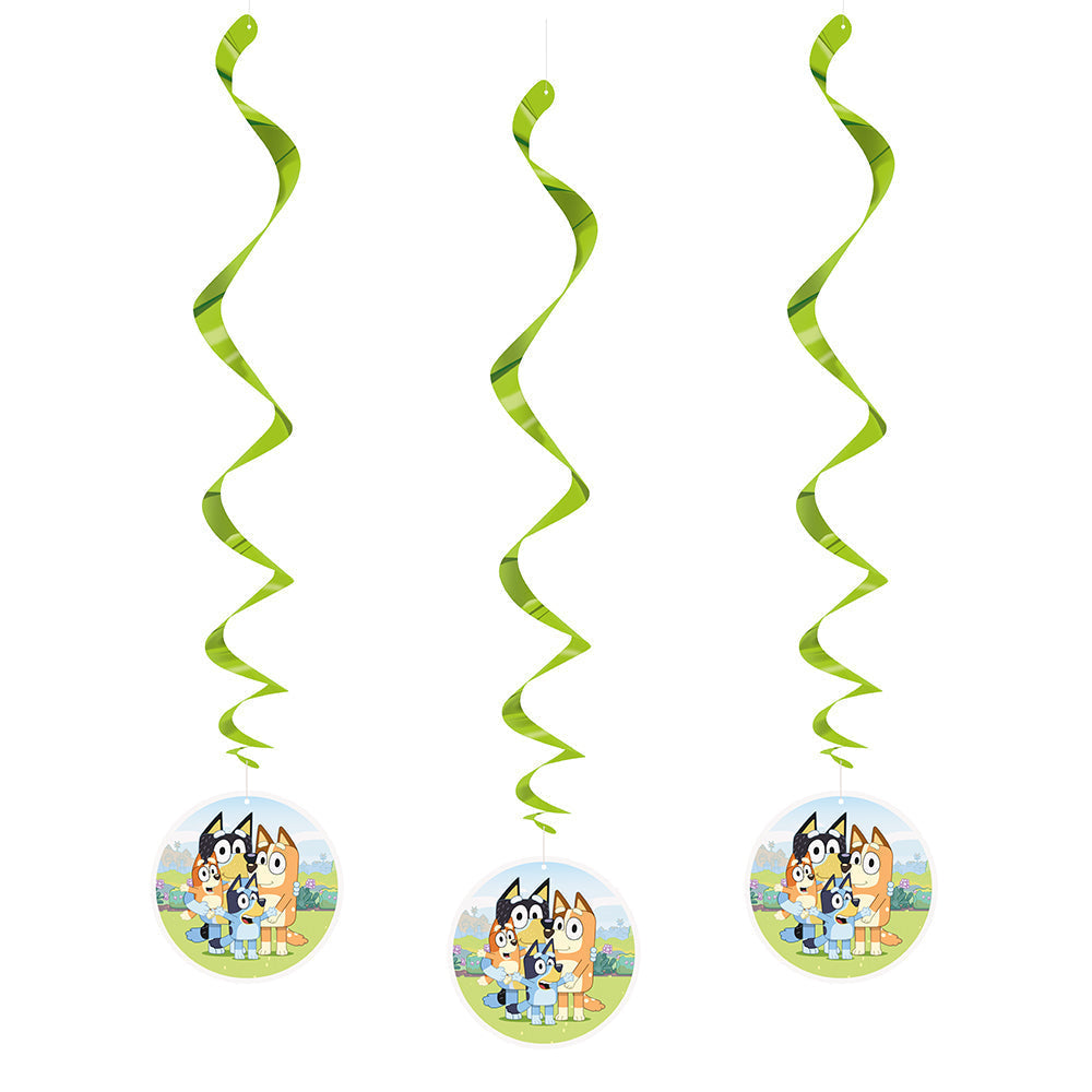 Bluey Espirales Colgantes (x3u)