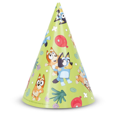Bluey Party Hats (x8u)