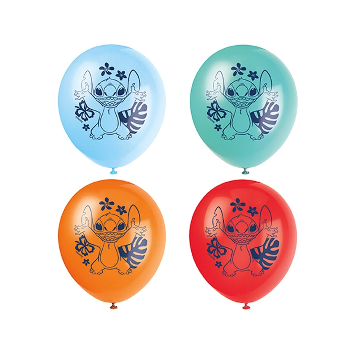 Stitch Latex Balloons (x8u)