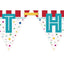 Circo Banner "Happy Birthday" (x1u)