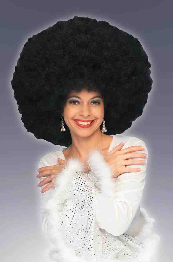 Jumbo Afro Black Deluxe