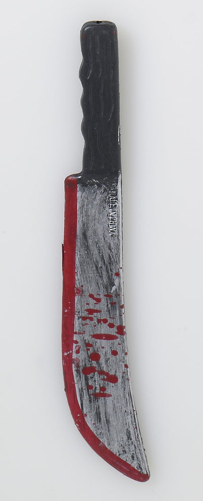 Machete With Painted On Blood