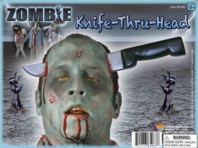 Zombie Knife Thru Head