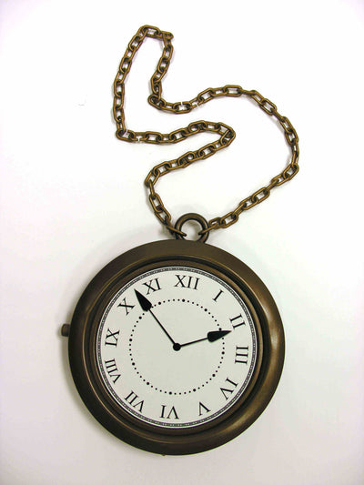 Rappers Clock Necklace