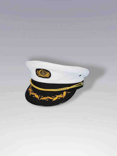 Hat Captain - White