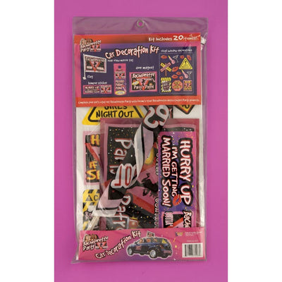 Bachelor Car Decorating Kit