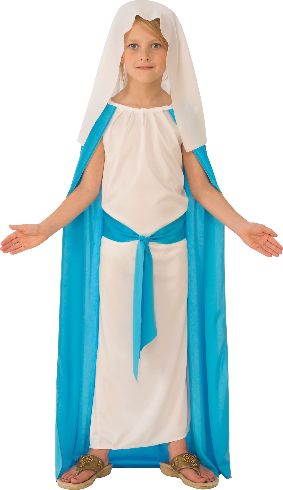 Biblical Virgin Mary Kids Girl Costume