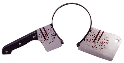 Zombie Cleaver Thru The Head Gag
