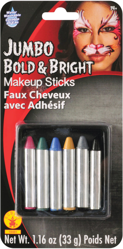 Jumbo Makeup Sticks - Bold & Bright