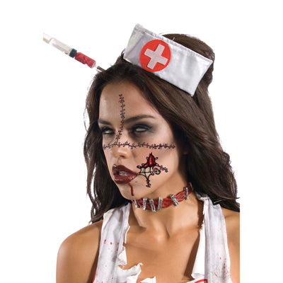 Zombie Face Tattoo