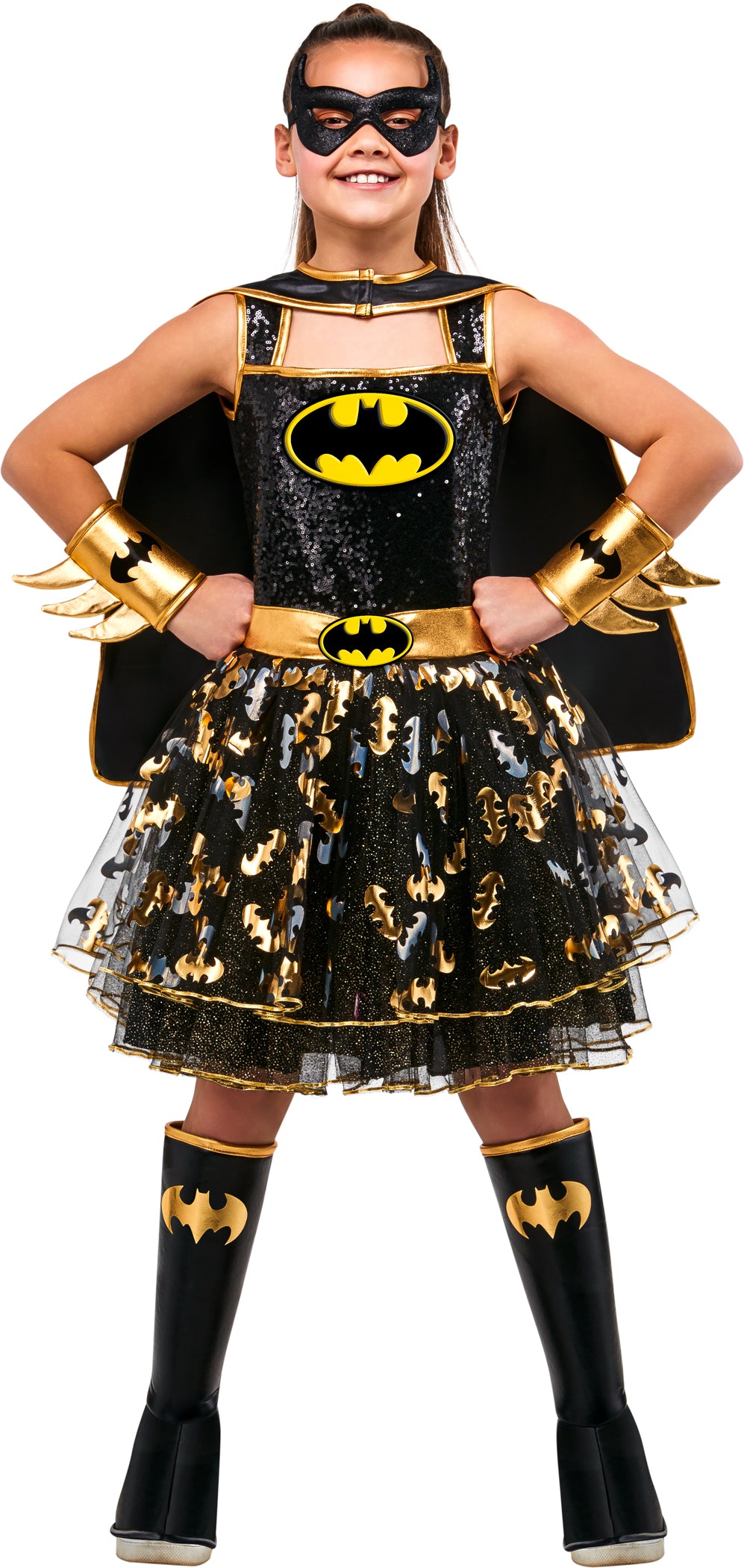 DC Batgirl Superhero Kids Girl Costume