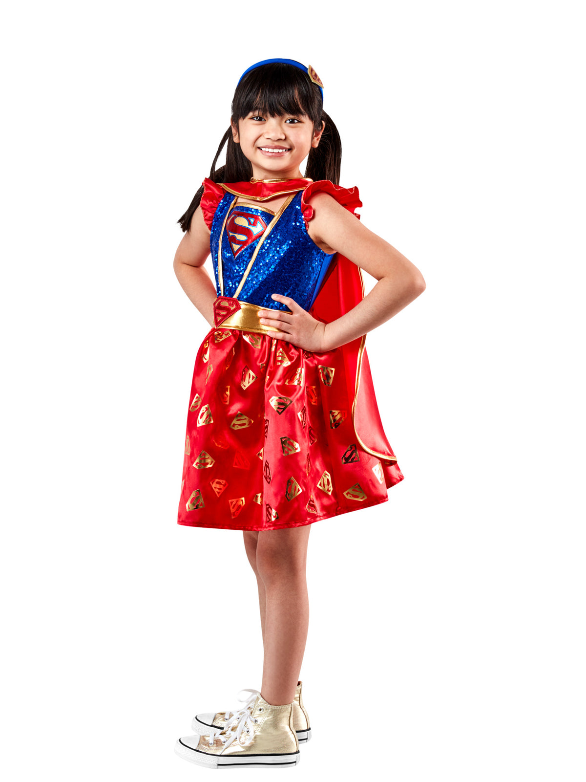 DC Supergirl Kids Girl Costume