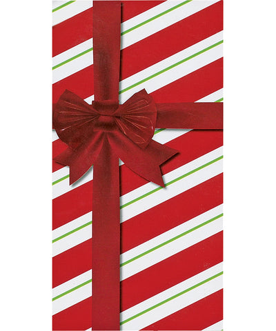 Bow Christmas Door Cover
