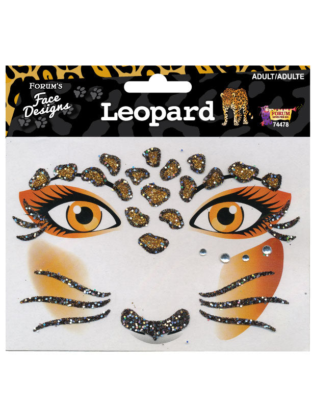 Leopard Glitter Tattoo Kit
