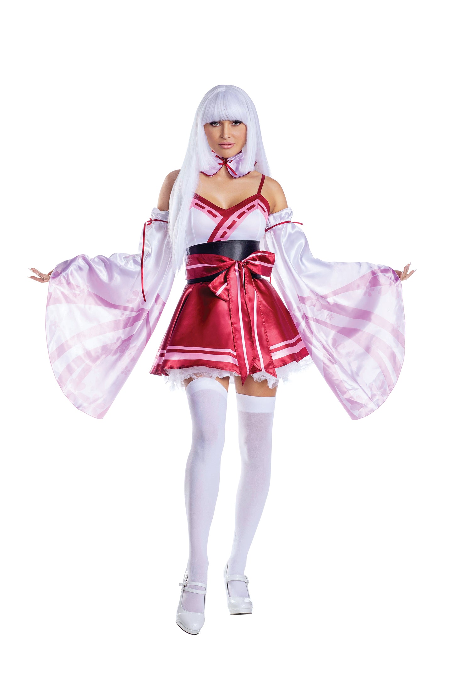 Sakura Shrine Maiden Costume Adult